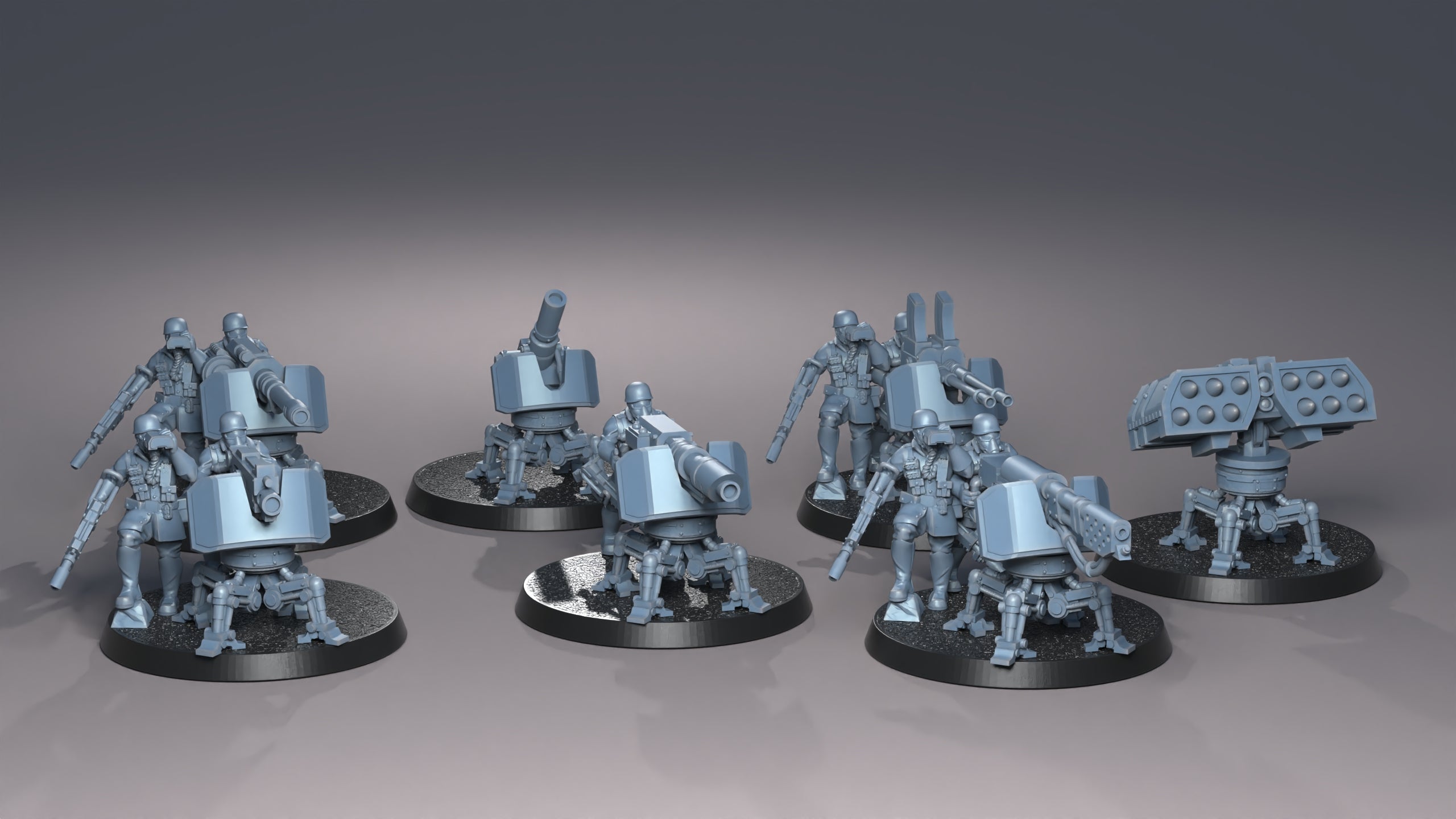 Megapolis heavy weapons squad