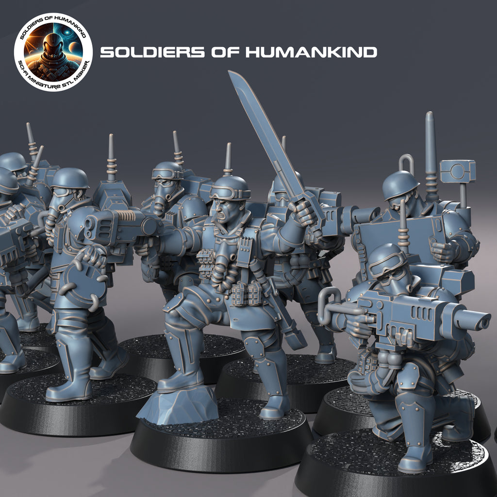 Megapolis Elite trooper squad