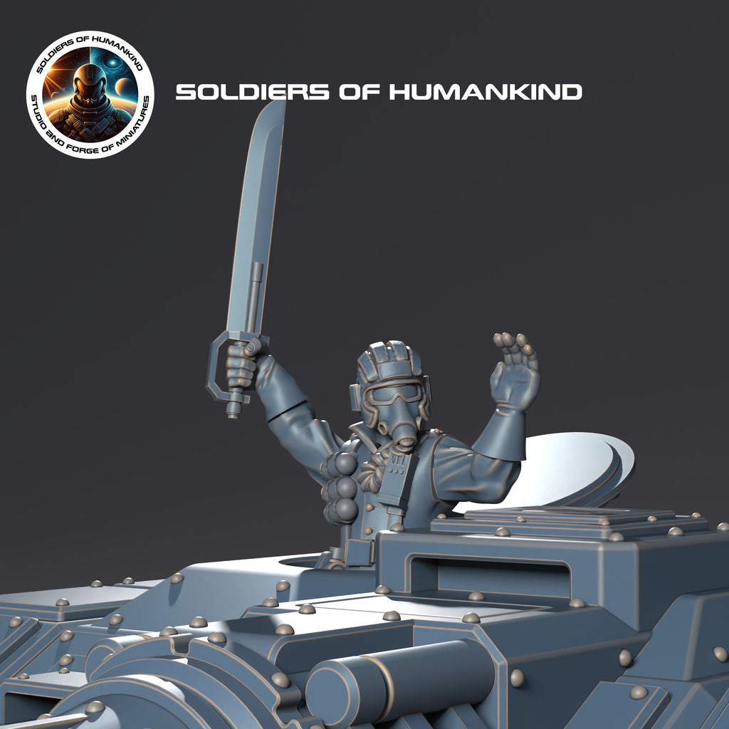 Comandante de tanques Megapolis