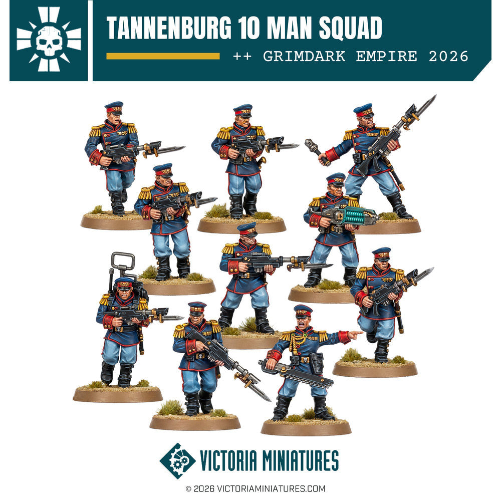 Tannenburg - Escouade de 10 Soldats