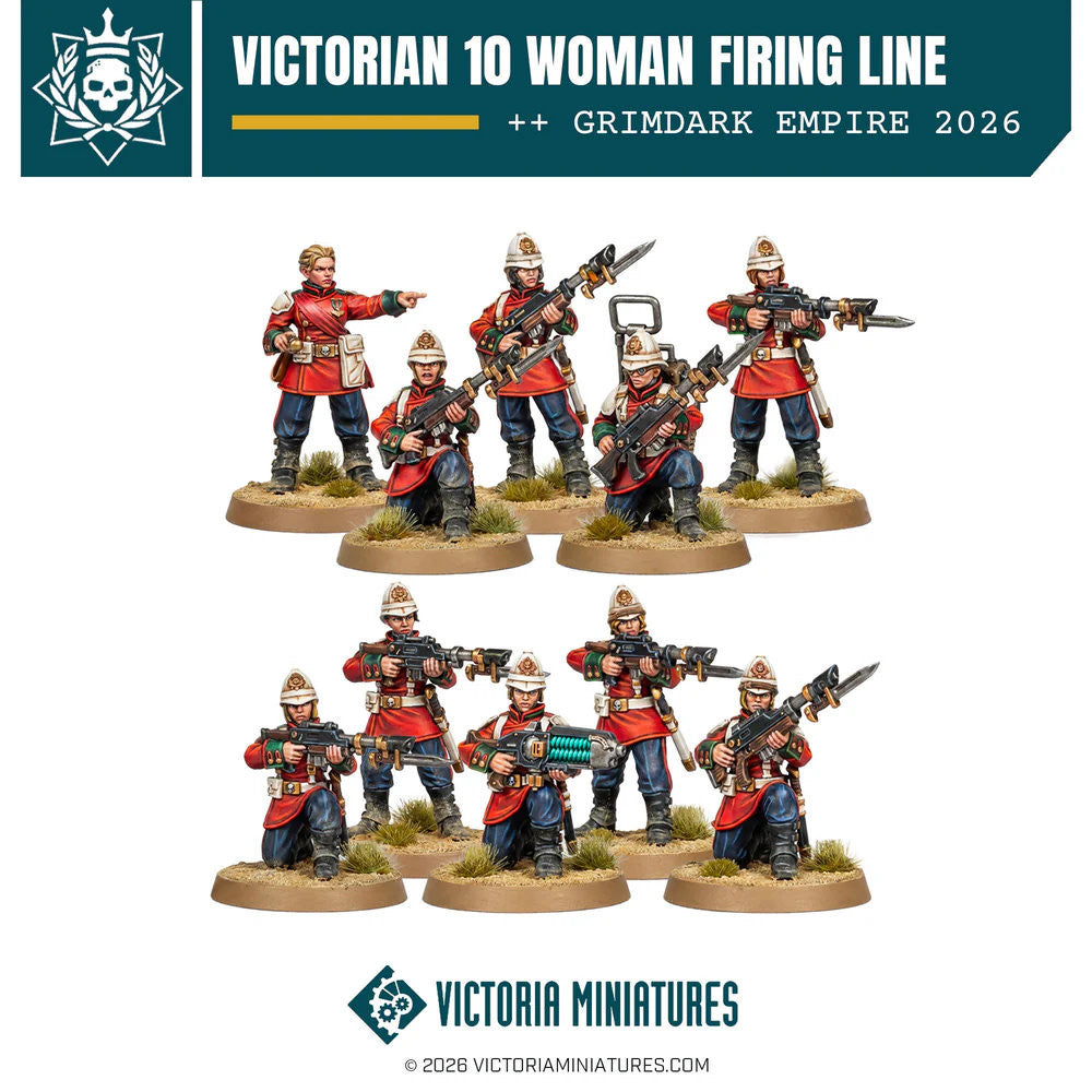 Victorian - Escouade de Femmes en Ligne de Tir